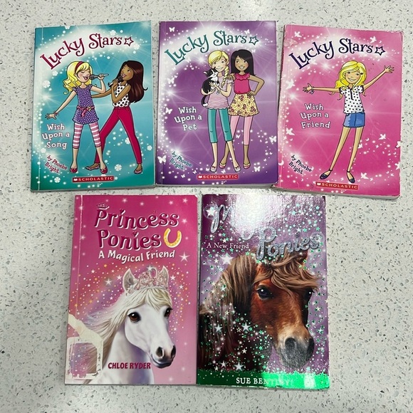 Children’s Books Lucky Stars and Magic Ponies - Picture 1 of 8